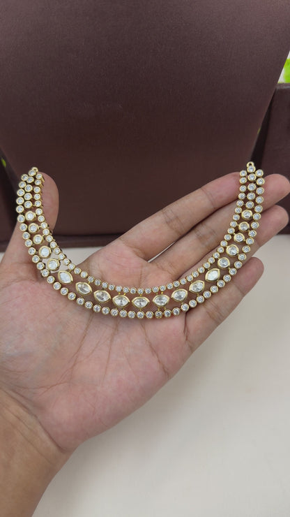 Harsha Victorian Delicate Necklace Set
