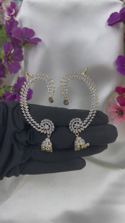 Shivali Two-Tone Premium Earcuffs