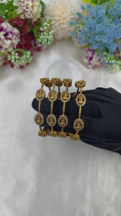 Gargi Temple Premium Bangles