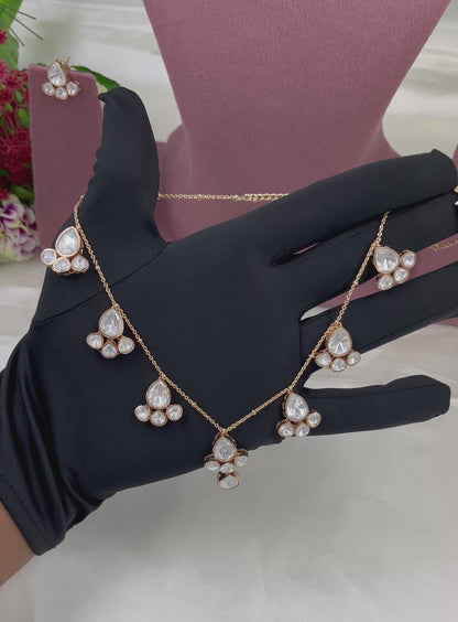 Mahi Moissanite Chain Necklace