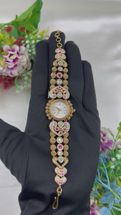 Gunjan Heritage Watch Bracelet