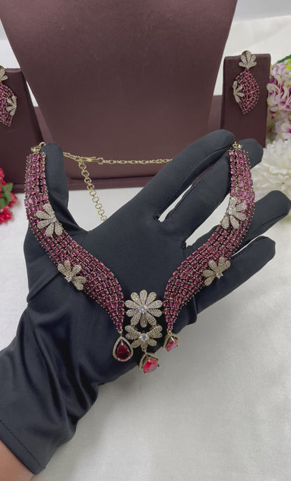 Anita Victorian American Diamond Necklace