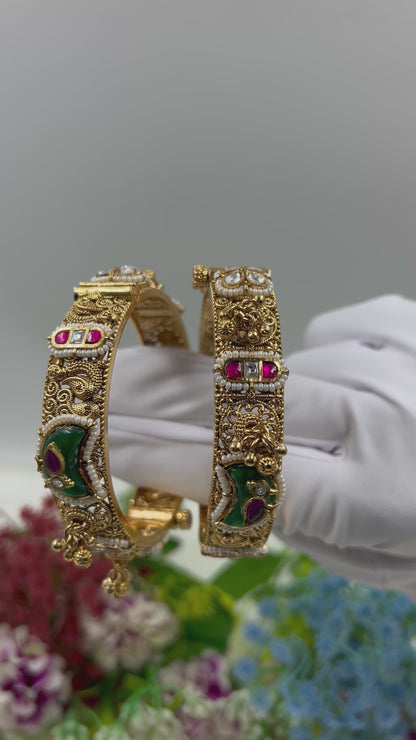 Shilpa Heritage Bangles (Openable)