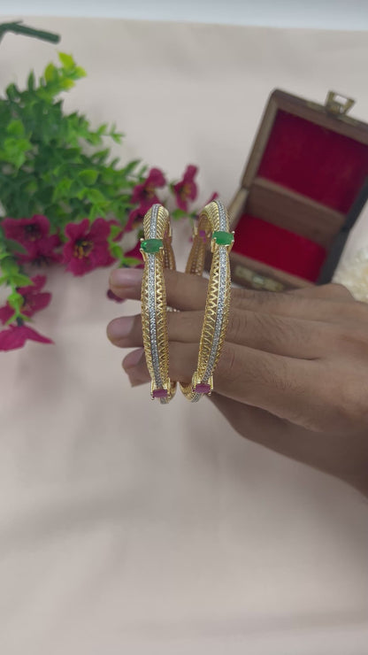 Ailiya American Diamond Bangles