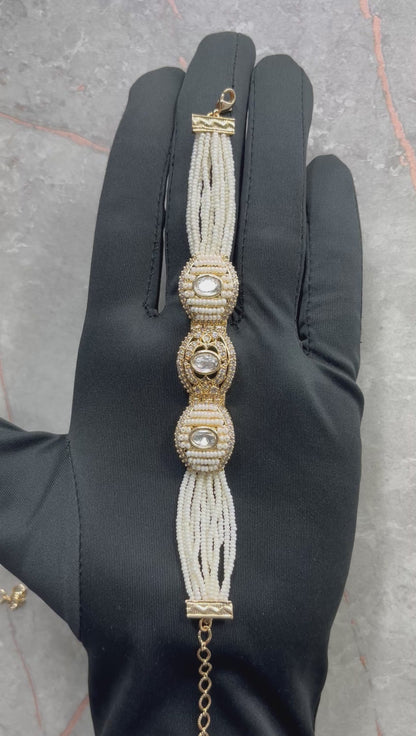 Kansha Moissanite Moti Bracelet