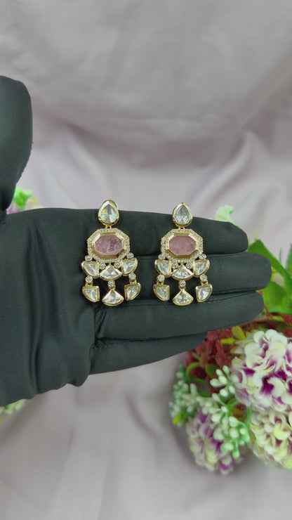 Vritika Moissanite Earring
