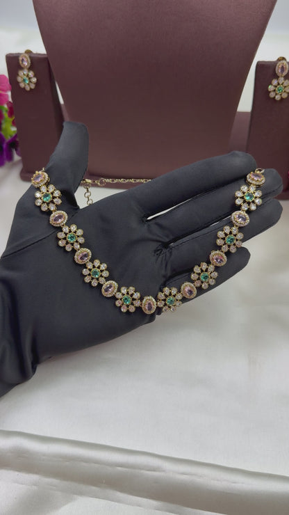 Kalpana Victorian Delicate Necklace