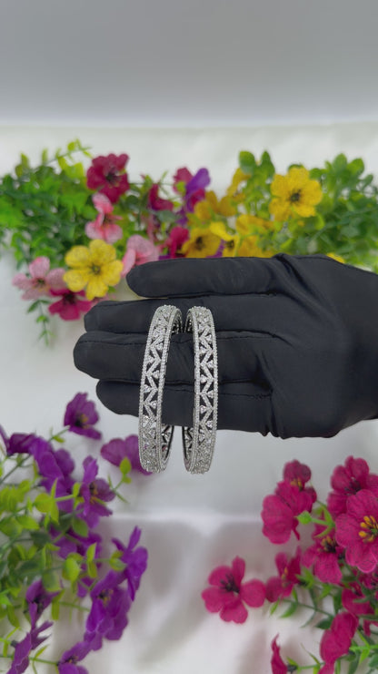 Victoria American Diamond Bangles