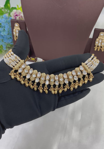 Jak Heritage Premium Moti Necklace