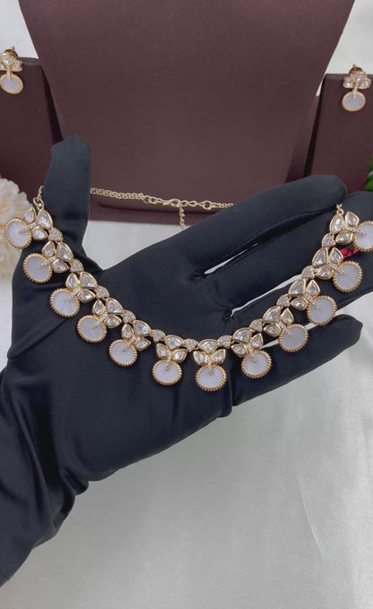 Devika Moissanite Necklace