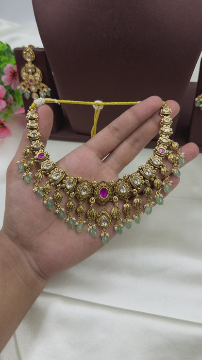 Shalini Premium Heritage Necklace Set