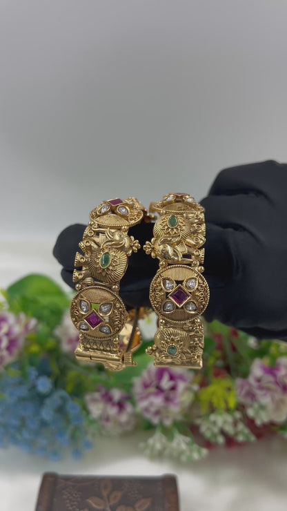 Rupali Heritage Bangles (Openable)
