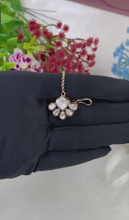 Chitra Moissanite Mang Tika
