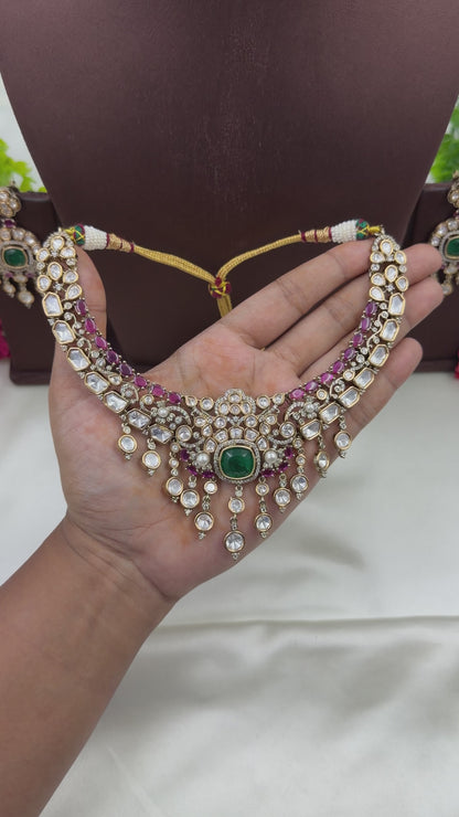 Deeksha Victorian Necklace Set