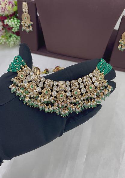 Poonam Heritage Premium Moti Necklace