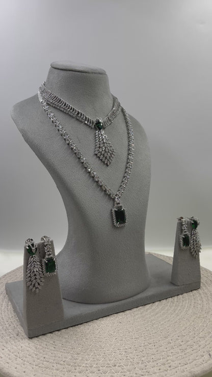 Grace American Diamond Combo Set