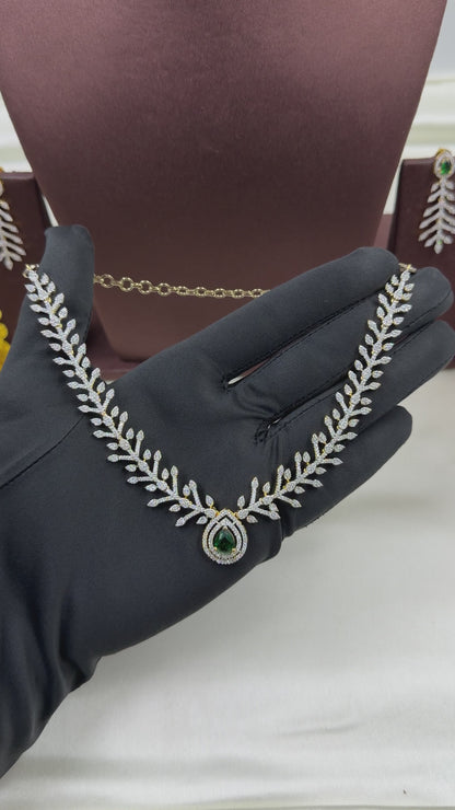 Juliee American Diamond Delicate Necklace