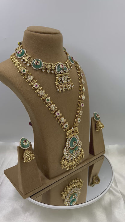 Ruhaniya Bridal Combo Necklace
