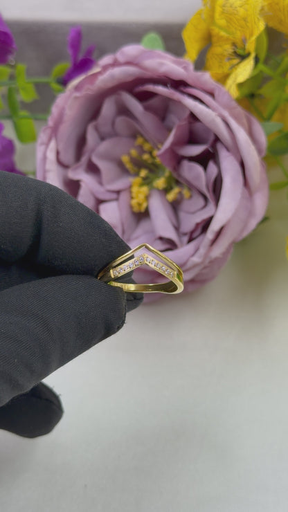Margaret Anti-Tarnish Stainless Steel Ring