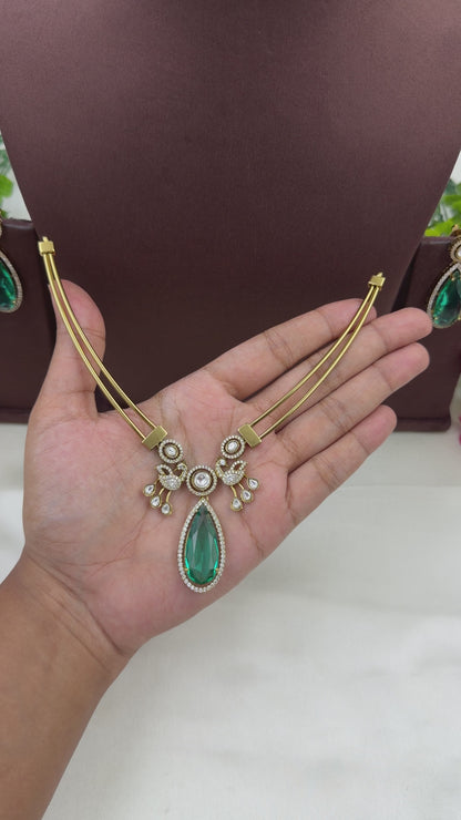 Ridhima Victorian Delicate Necklace Set