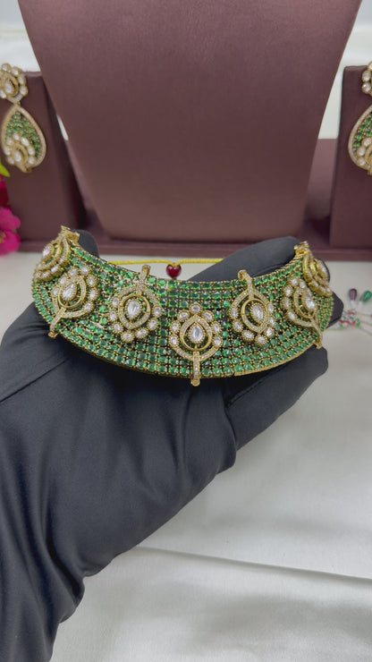 Tata Victorian Choker Necklace Set