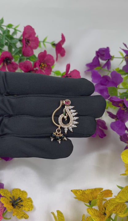 Dhriti Moissanite Nose Ring
