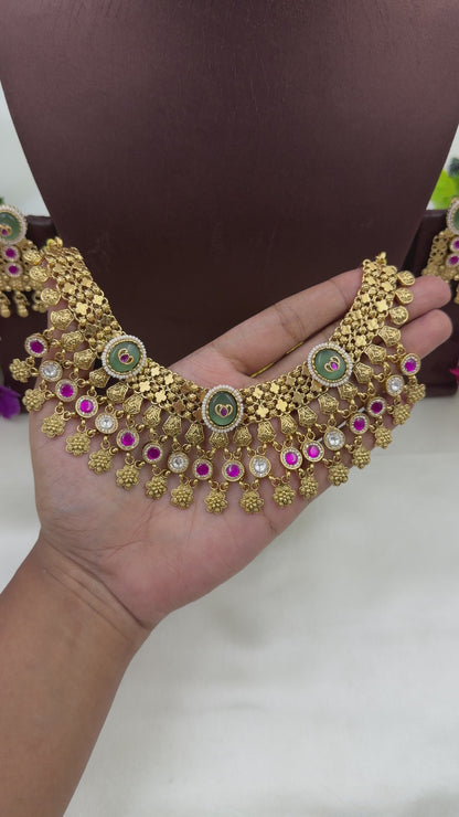 Priyal Heritage Chorski Necklace Set