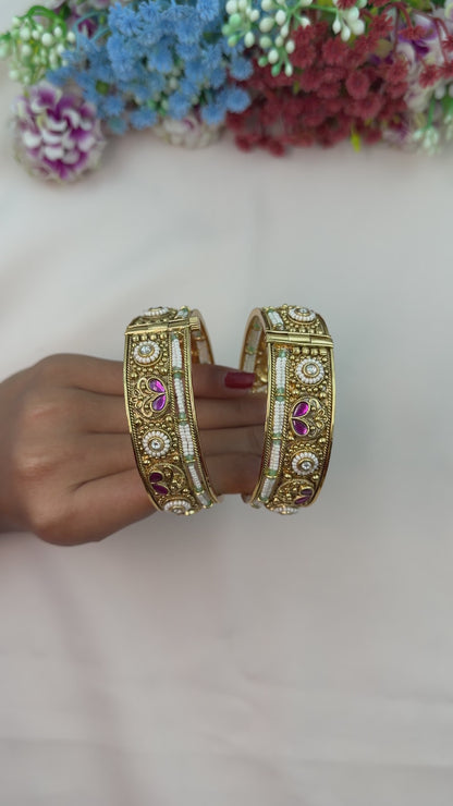 Deepanshi Premium Chorski Bangles (Openable)