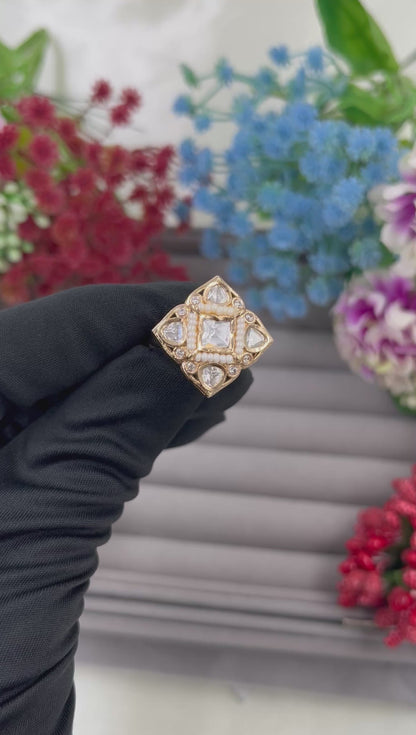 Vidya Premium Moissanite Ring
