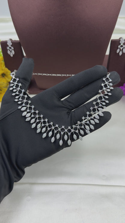 Ritika American Diamond Necklace
