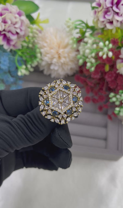 Krushi  Victorian Ad Ring