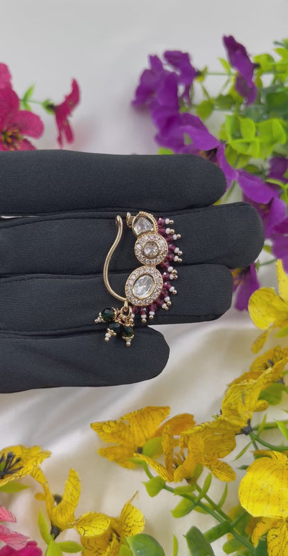 Vani Moissanite Nose Ring