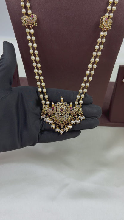 Vibha Victorian Traditional Long Necklace