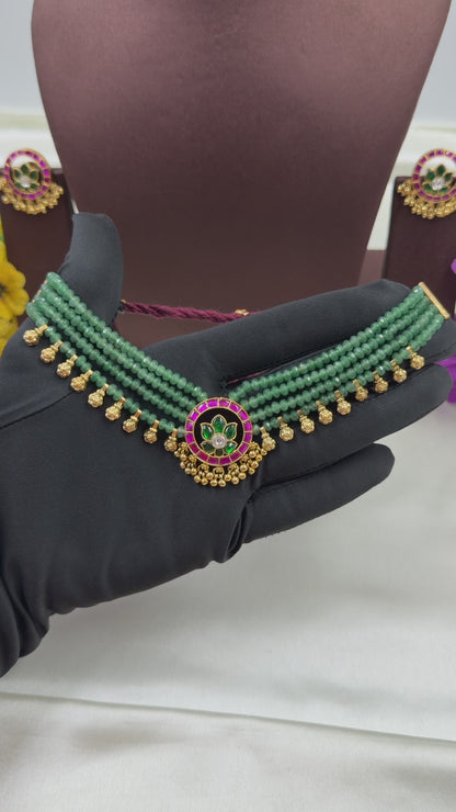 Poonam Pachi Kundan Choker