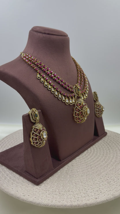 Vidhi Victorian Ad Necklace