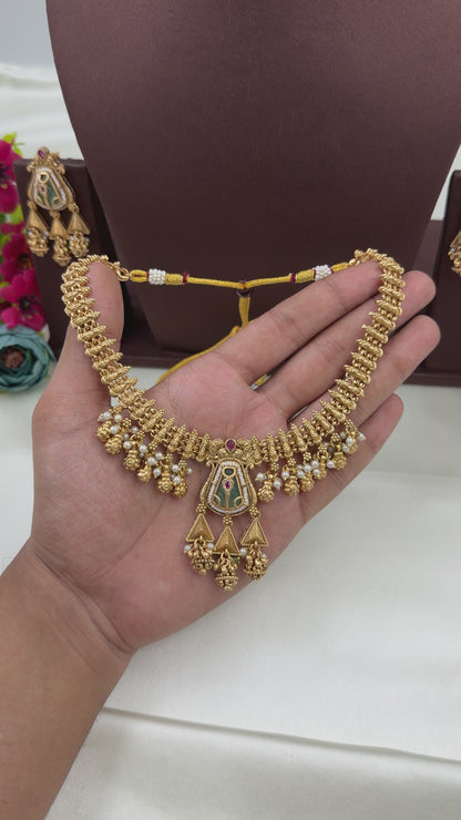 Janaki Premium Chorski Necklace Set