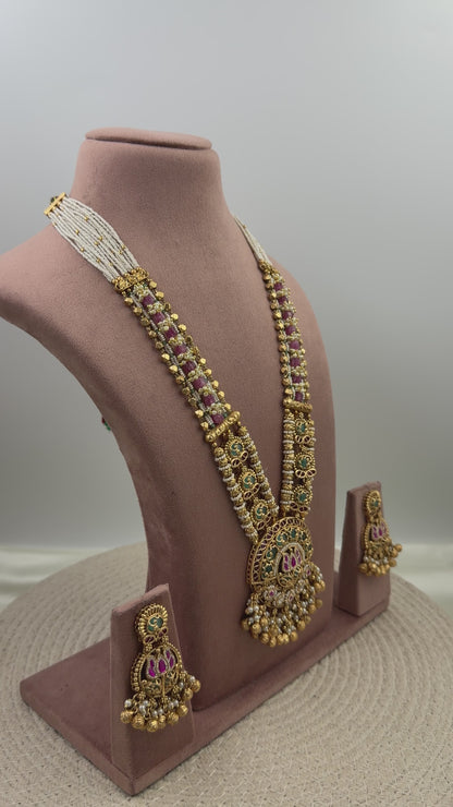 Latika Chorski Heritage Long Necklace Set