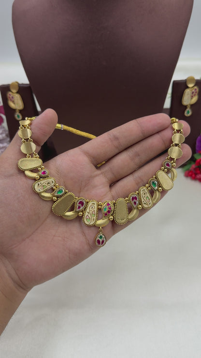 Gauri Premium Chorski Necklace Set