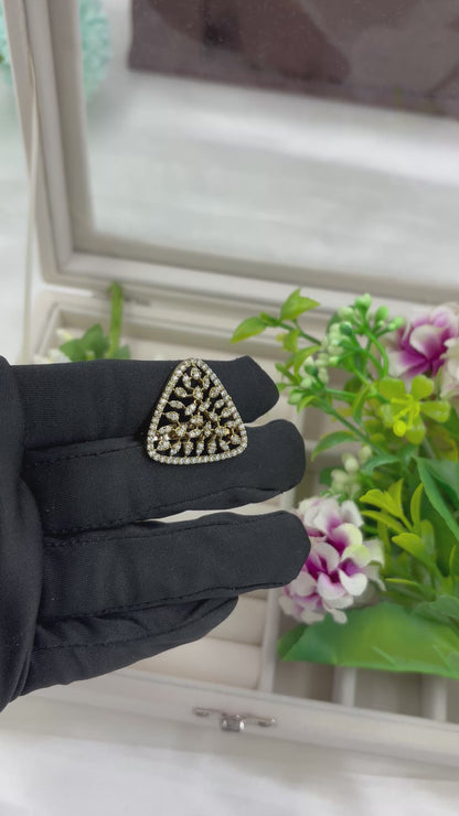 Hija Premium Victorian American Diamond Fingering