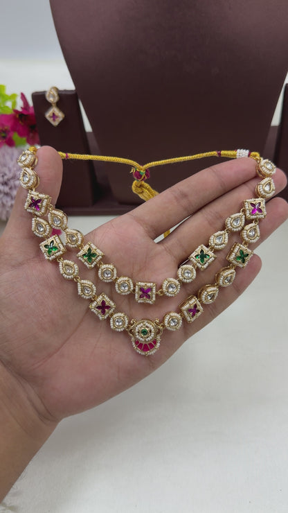 Pooja Heritage Necklace Set