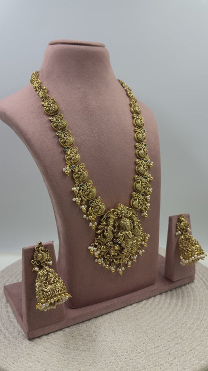 Samara South Indian Long Necklace Set