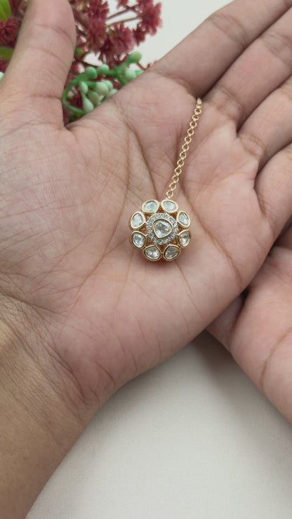 Alina Moissanite Mang Tika