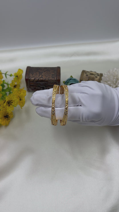 Vatsala Gold Bangles