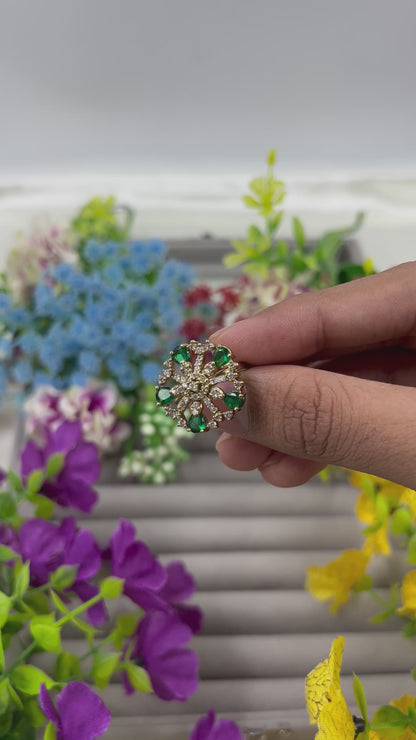 Ruchi Victorian Ring (Adjustable)