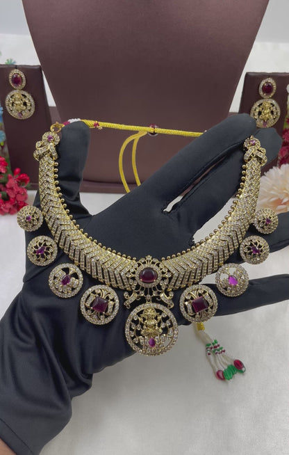 Padmini Traditional Victorian Necklace