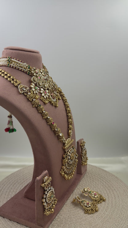 Purnima Heritage Combo Necklace Set