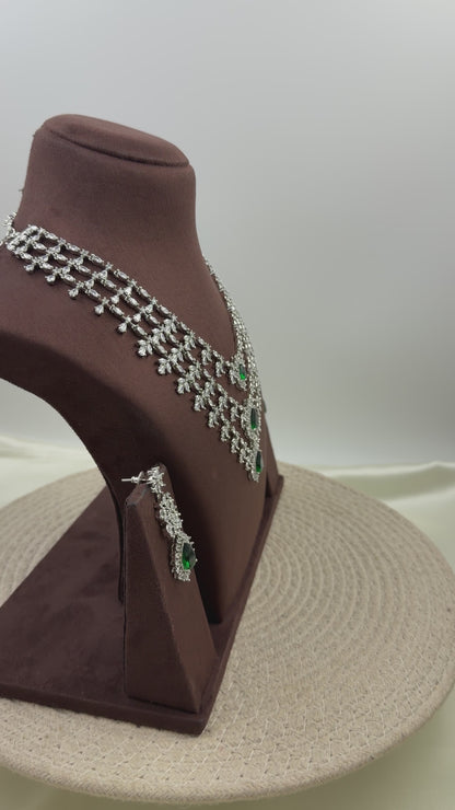 Ashley American Diamond Necklace Set