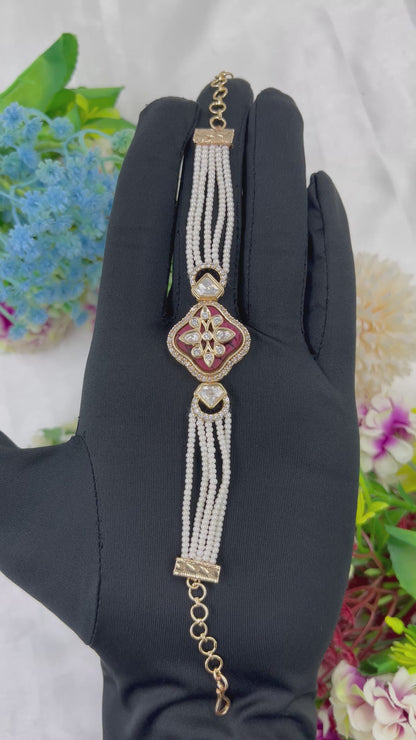 Starry Bliss Pearl Bracelet