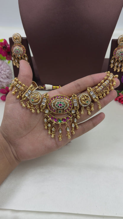 Aanya Heritage Chorski Necklace Set