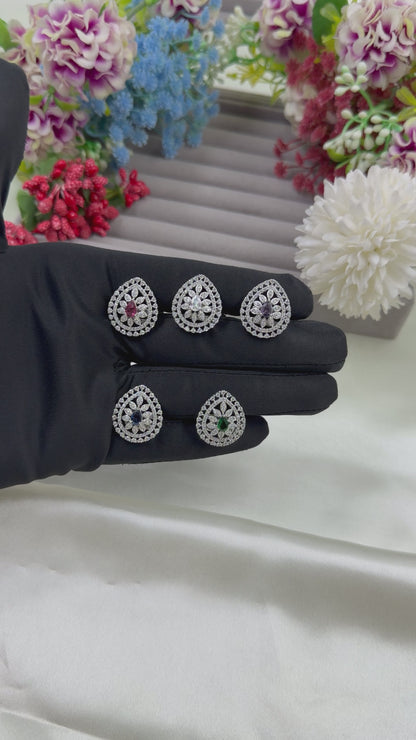 Alyvia American Diamond Ring (Adjustable)